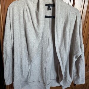 White House Black Market Light Gray Women's Shrug